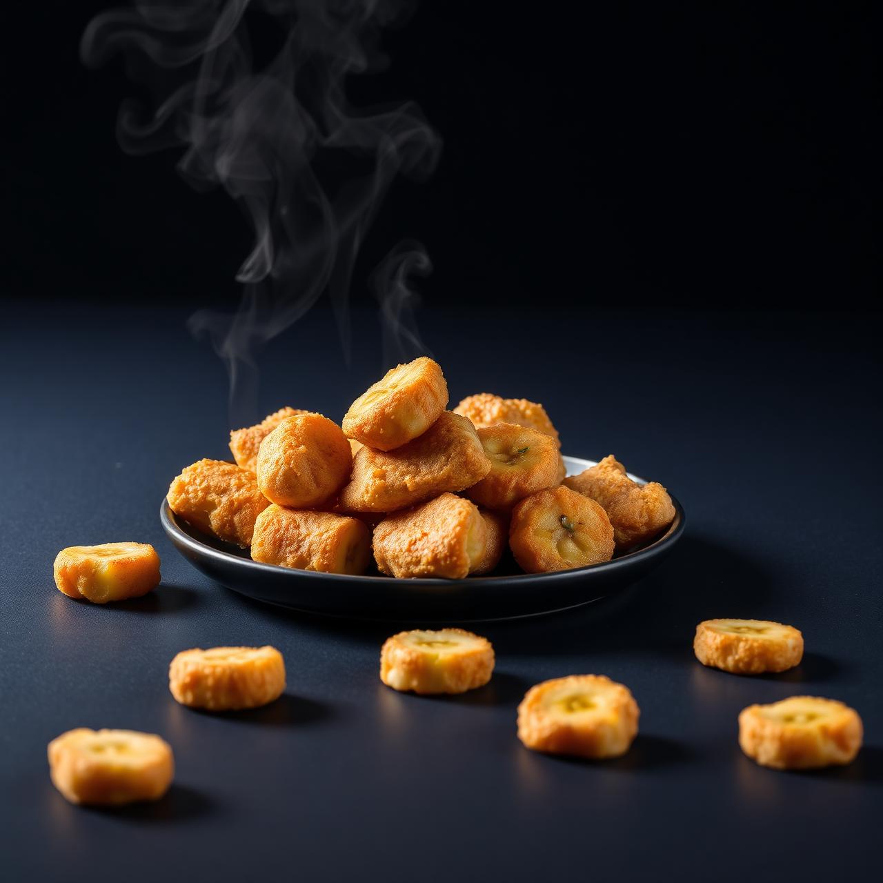Golden Banana Crisps